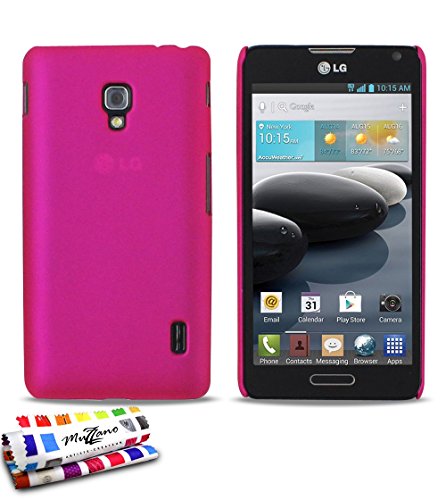 Comprar Muzzano Le Pearls - Funda para LG Optimus F6, color rosa caramelo al mejor precio