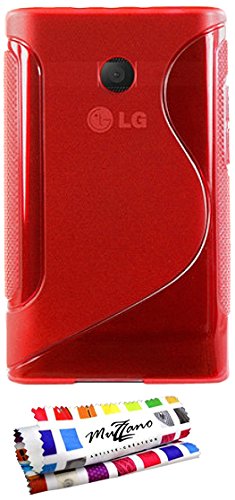 Comprar Muzzano Le S - Funda para LG Optimus L3, color rojo al mejor precio
