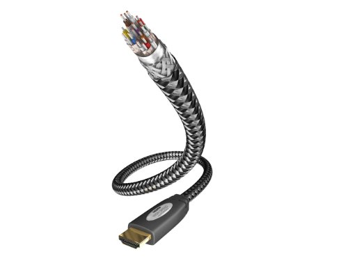 Comprar Inakustik 6244215 - Cable HDMI (15 m, con Ethernet), negro y gris al mejor precio