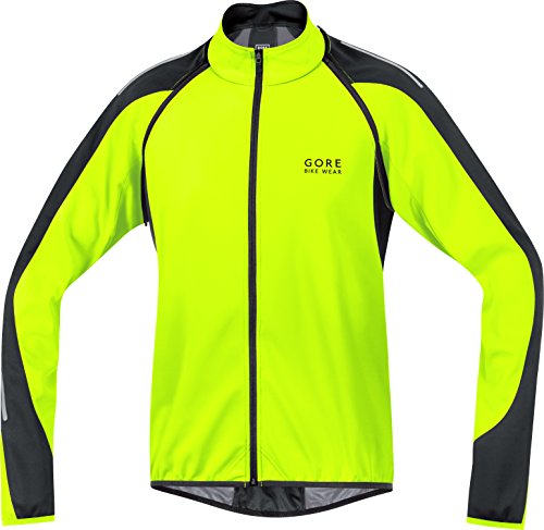 Comprar Gore Bike Wear Phantom 2.0 Windstopper Soft Shell - Chaqueta para hombre, color amarillo neón / negro, talla XL al mejor precio