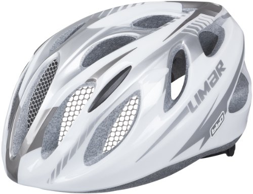 Comprar Limar Zubehoer 660 Glanz - Casco de ciclismo multiuso, color blanco / plateado, talla L al mejor precio