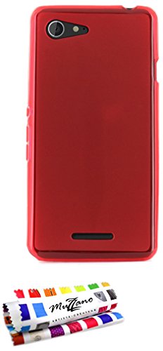 Comprar Muzzano F869145 - Funda para Sony Xperia E3, color rojo al mejor precio