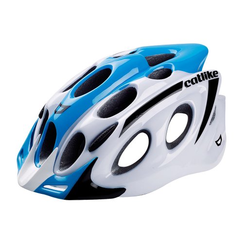 Comprar Catlike Kompact'o - Casco de ciclismo, color azul / blanco brillo, talla LG (59-61 cm) al mejor precio