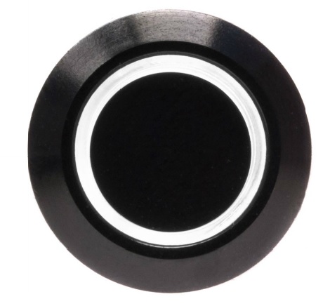 Comprar Lamptron Latching Black Housing Ring Blanco 19mm - Pulsador al mejor precio