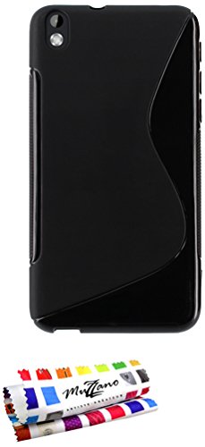 Comprar Muzzano F868187 - Funda para HTC Desire 816, color negro al mejor precio
