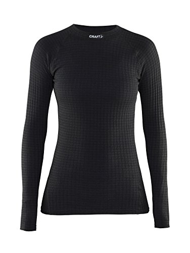 Comprar Craft keep warm Crew neck de manga larga para mujer de lana W negro Talla:extra-large al mejor precio