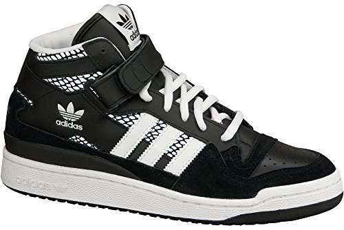 Comprar adidas Forum MID RS - Zapatillas para hombre, color negro / blanco, talla 48 2/3 al mejor precio