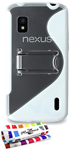 Comprar Muzzano F6880 - Funda para Google Nexus 4, color blanco al mejor precio