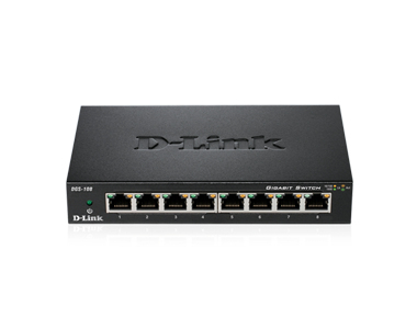 Comprar D-Link DGS-108 8p 10/100/1000Mbps RJ45 - Switch al mejor precio