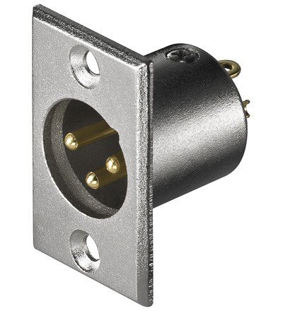 Comprar Wentronic XLR 186-3 G - Conector (Acero inoxidable) al mejor precio