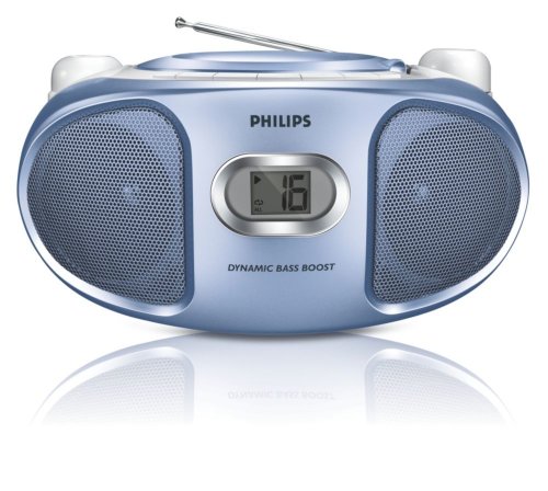 Comprar Philips AZ105N/12 - Reproductor de CD, color azul al mejor precio