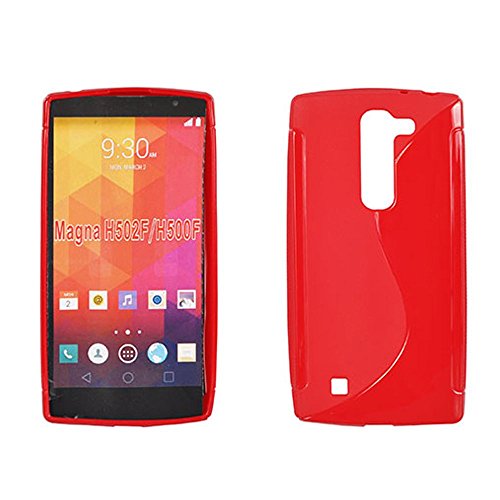 Comprar Bluetrade BT-TPU-LGH520FR - Funda TPU tipo S para LG Magna H520F, color rojo al mejor precio