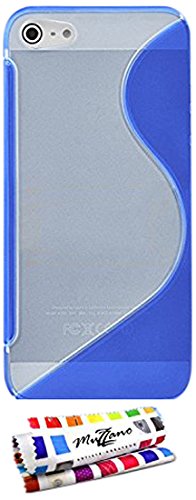 Comprar Muzzano F19375 - Funda para Apple iPhone 5, color azul al mejor precio