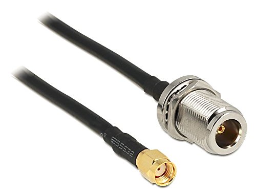 Comprar DeLOCK 88845 - Cable de señal (RP-SMA, N, Negro) al mejor precio
