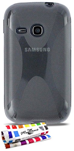 Comprar Muzzano F21203 - Funda para Samsung Galaxy Young, color gris al mejor precio