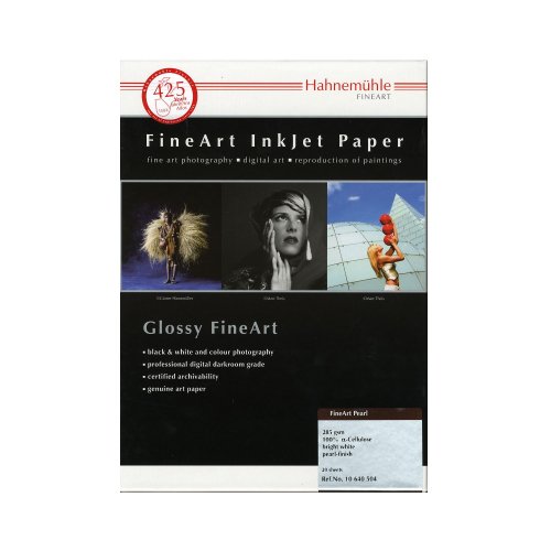 Comprar Hahnemühle FineArt Pearl A4 - Papel (Perlado, 285 g/m², 0,4 µm, 35 - 65%, 10 - 30 °C, 50 - 86 °F) al mejor precio