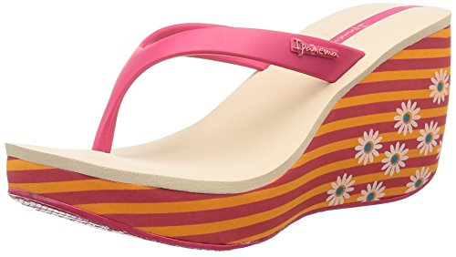 Comprar Ipanema Lipstick Thong III - Sandalias de material sintético para mujer Rosa Rose (41074 Pink/Orange/Beige) 41-42 al mejor precio