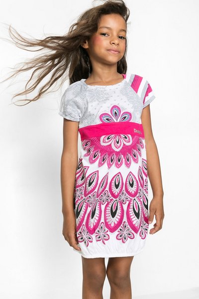 Comprar Desigual - Mujer - Vestido de cintura alta para niña - Helena - Size 5/6 al mejor precio