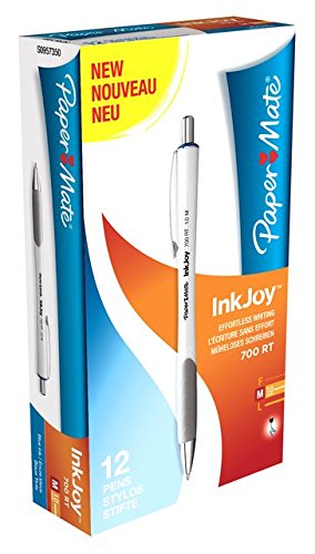Comprar Papermate Inkjoy 700 - Bolígrafo (Azul, Gris, Color blanco), paquete de  12 unidades al mejor precio