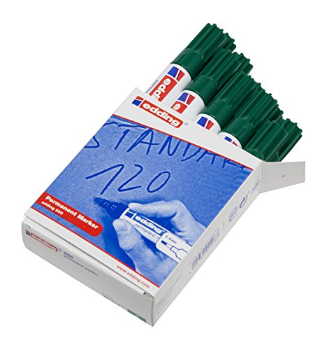 Comprar Edding e-550 - Marcador (Verde, Color blanco),  10 unidades al mejor precio