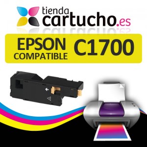Comprar Toner AMARILLO EPSON C1700 compatible, sustituye al toner original EPSON C13S050611Toner AMARILLO EPSON C1700 compatible, sustituye al toner original EPSON C13S050611 al mejor precio