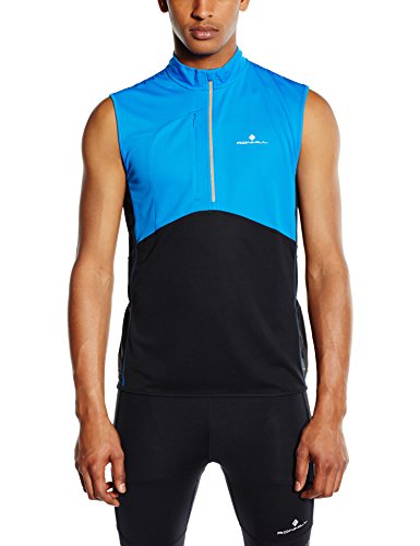 Comprar Ronhill Trail Sleeveless Zip Tee - Camiseta de running para hombre, color negro, talla M al mejor precio