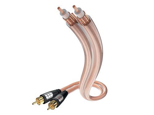 Comprar Inakustik 0030415 cable de audio - cables de audio (5m, RCA, RCA, 6 mm) Transparente al mejor precio