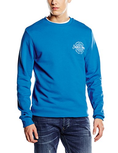 Comprar Jack & Jones Smooth-suéter Hombre    Azul Blue (Imperial Blue) Large al mejor precio