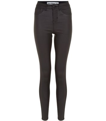 Comprar Black Coated Super Skinny Jeans al mejor precio