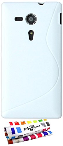 Comprar Muzzano F7342 - Funda para Sony Xperia SP, color blanco al mejor precio