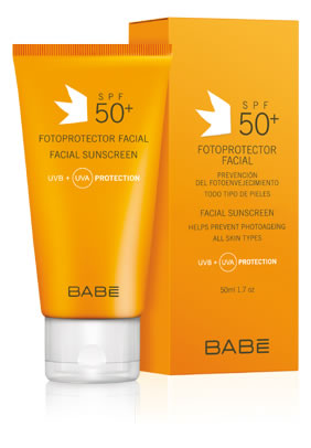Comprar Fotoprotección Babé Facial +50 50 ml. al mejor precio