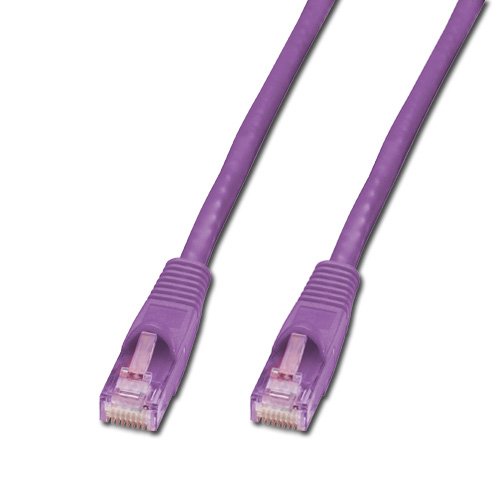 Comprar Lindy - Cable de red de par trenzado (categoría 6, cabezales sin enganches, 2 m), color morado al mejor precio