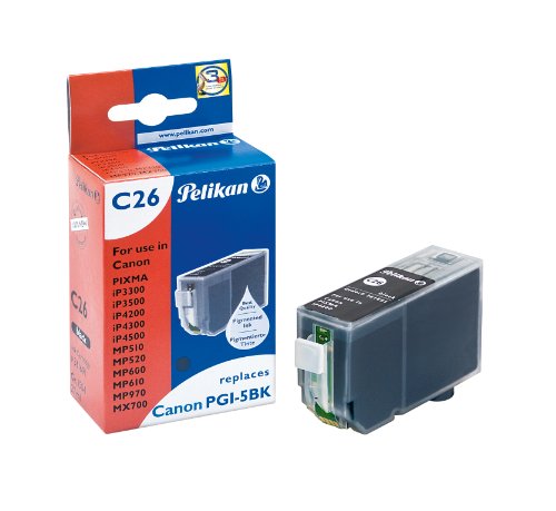 Comprar Pelikan 361691 - Cartucho inkjet (para Canon PIXMA iP4200, tinta pigmentada, 1 x 27 ml) color negro pigmentado al mejor precio