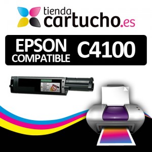 Comprar Toner NEGRO EPSON C4100 compatible, sustituye al toner original C13S050149Toner NEGRO EPSON C4100 compatible, sustituye al toner original C13S050149 al mejor precio