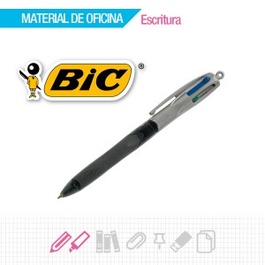 Comprar BOLÍ‡RAFO CUATRO COLORES GRIP PRO BICBOLÍ‡RAFO CUATRO COLORES GRIP PRO BIC al mejor precio