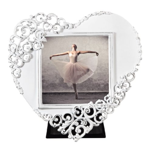 Comprar Hama 00059902 Wales - Marco de fotos (7,5 x 7,5 cm), diseño de corazón, color plateado al mejor precio