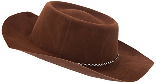 Cowboy Hat - Brown Flock (gorro/ sombrero)