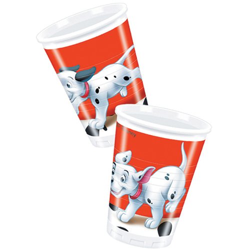 Comparar mejores precios 8 Vasos de plástico 101 Dálmatas - Única con descuentos Comprar 8 Vasos de plástico 101 Dálmatas - Única al mejor precio