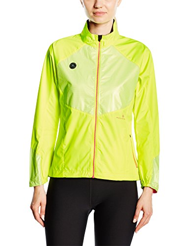 Comprar Ronhill Vizion Lumen chaqueta de las mujeres, chaqueta, mujer, color Amarillo - Fluorescent Yellow/Magenta, tamaño 8 al mejor precio