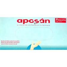 Comparar mejores precios Aposan guantes de latex talla grande 100u. con descuentos Comprar Aposan guantes de latex talla grande 100u. al mejor precio