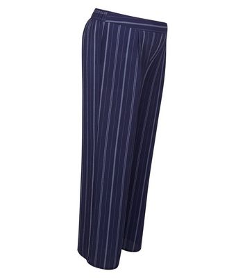 Comprar Maternity Blue Stripe Under Bump Wide Leg Trousers al mejor precio