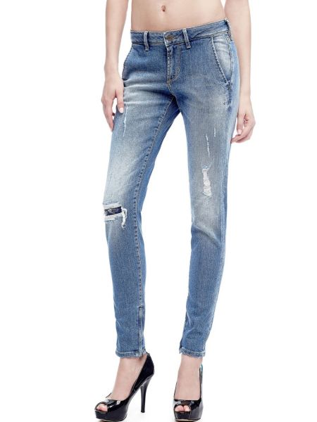 Comprar Vaqueros Ceñidos Rasgados al mejor precio