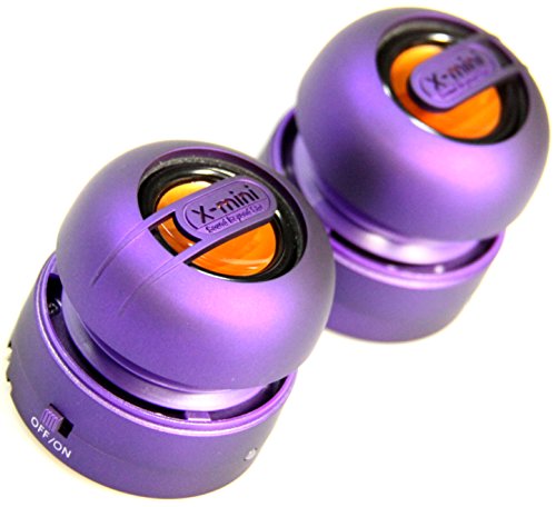 Comprar XMI Xmini Max Duo Mini - Altavoces portátiles para iPhone/iPad/iPod/MP3 Player/Laptop - Púrpura al mejor precio