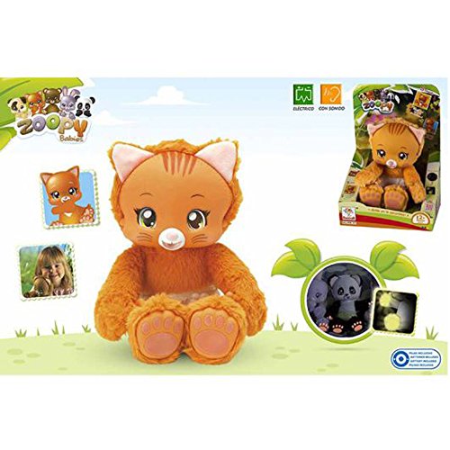 Comprar Zoopy - Peluche Zoopy Gatito con sonidos, multicolor (Colorbaby 654354) al mejor precio