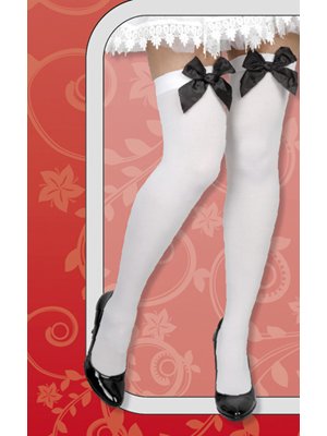 Comprar Low white black bows for women (accesorio de disfraz) al mejor precio