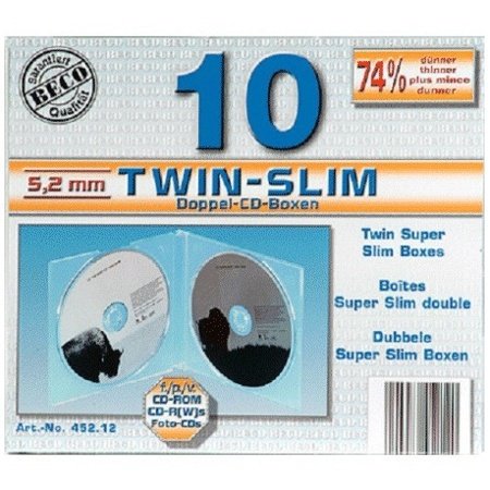 Comparar mejores precios 10 Super Slim Boxen f.2 CDŽs, 5,2mm con descuentos Comprar 10 Super Slim Boxen f.2 CDŽs, 5,2mm al mejor precio
