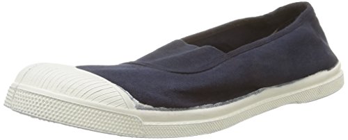 Comprar Bensimon Tennis Elastique - Zapatillas de deporte de lona para mujer azul Bleu (Marine 516) 41 al mejor precio