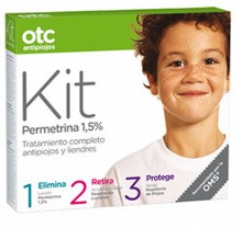 Comprar Otc antipiojos kit permetrina 1,5% locion 125 ml + acondicionador 125 ml + spray repelente 125 ml al mejor precio