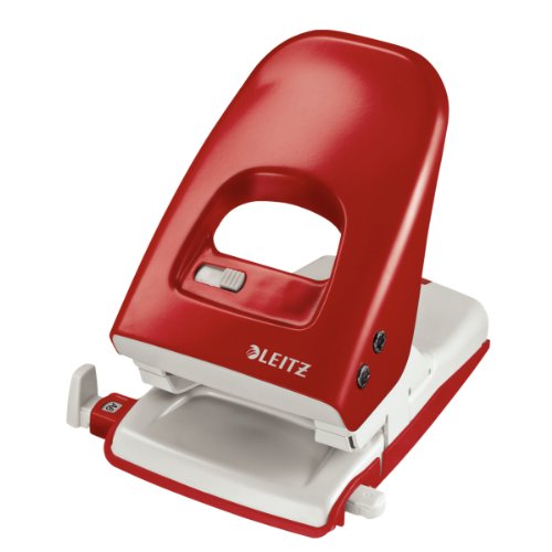 Comprar Leitz Nexxt - Perforadora de papel (2 agujeros, acero), color rojo al mejor precio