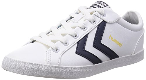 Comprar Hummel HUMMEL DEUCE COURT SPORT LO - zapatilla deportiva de material sintético Unisex adulto, color blanco, talla 43 al mejor precio